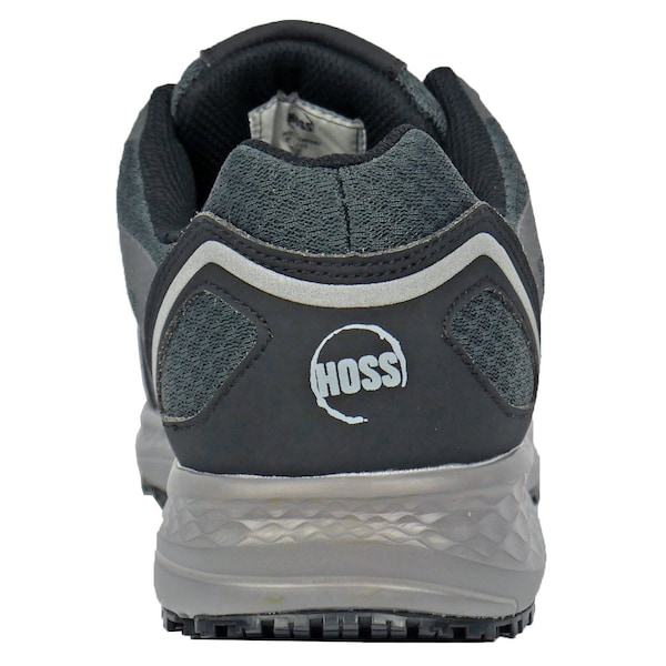 Hoss Boot Co Men's Composite Toe Work Shoe, Grey, 8.5, W, 13032 - 13032