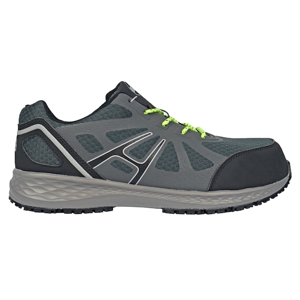 Hoss Boot Co Men's Composite Toe Work Shoe, Grey, 8.5, W, 13032 - 13032