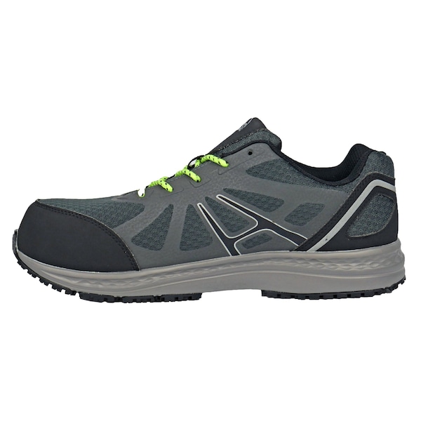 Hoss Boot Co Men's Composite Toe Work Shoe, Grey, 8.5, W, 13032 - 13032