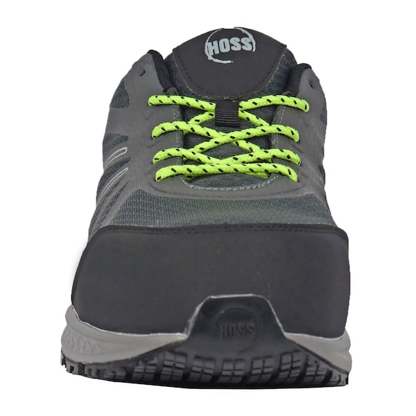 Hoss Boot Co Men's Composite Toe Work Shoe, Grey, 8.5, W, 13032 - 13032