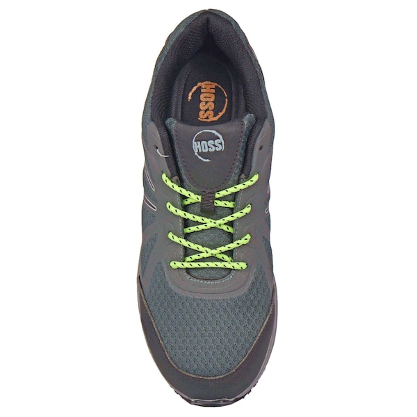 Hoss Boot Co Men's Composite Toe Work Shoe, Grey, 8.5, W, 13032 - 13032
