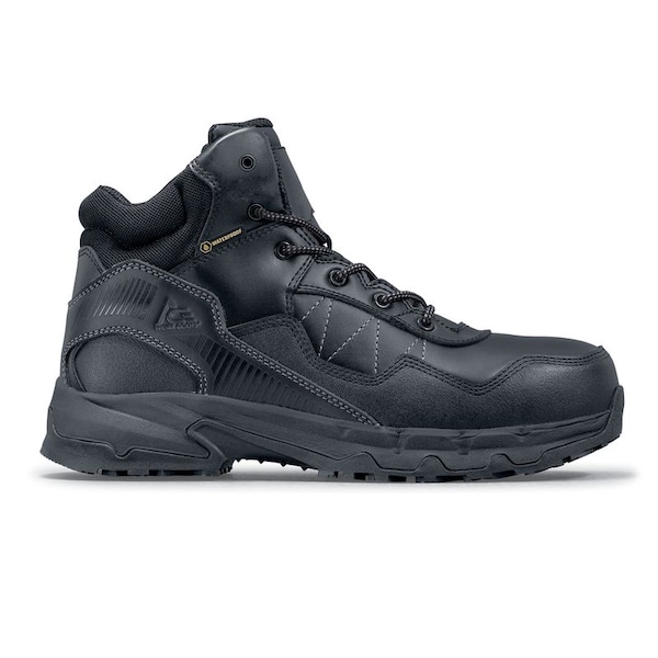 Shoes For Crews Piston, Unisex 9.5 Medium, Leather, Black - 63723