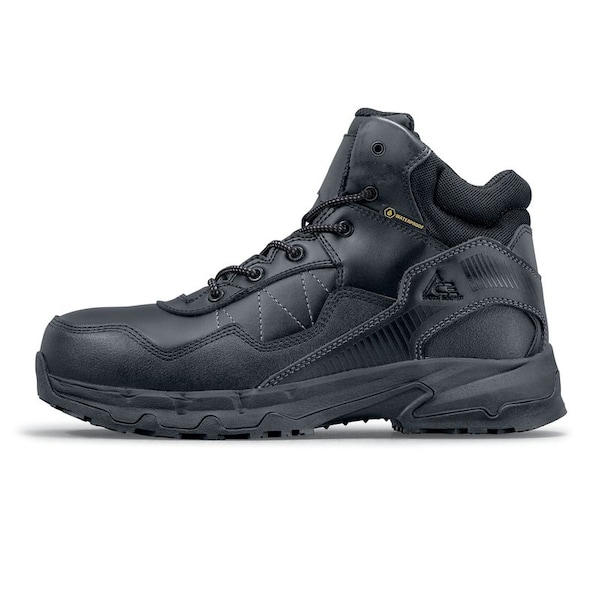 Shoes For Crews Piston, Unisex 9.5 Medium, Leather, Black - 63723