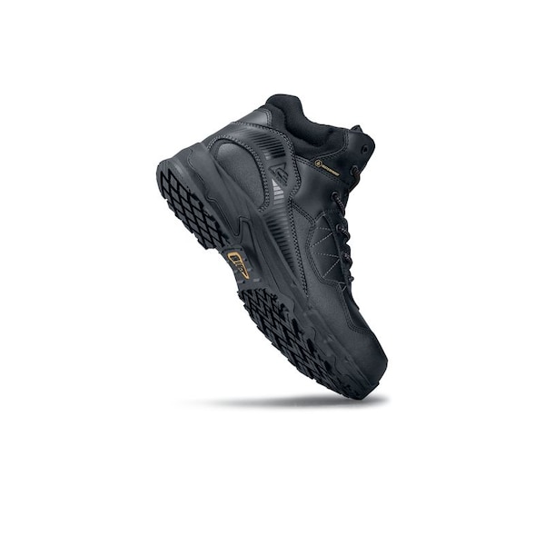 Shoes For Crews Piston, Unisex 9.5 Medium, Leather, Black - 63723