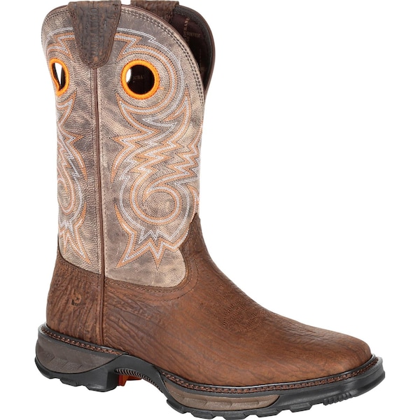 Durango Maverick XP, Men's Composite Toe Western Work Boot, Bay Brown/Steel Cut Oat, 11.5, W, DDB0239 - DDB0239