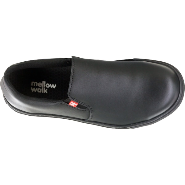 Mellow Walk Safety Womens Steel Toe, Rubber Outsole, Black, 11 E - 482339BLK110
