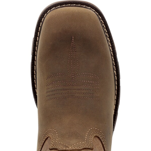 Georgia Carbo-Tec FLX, Men's Work Boot, 9.5 M, Leather, 11 in Height, Brown Tan - GB00703