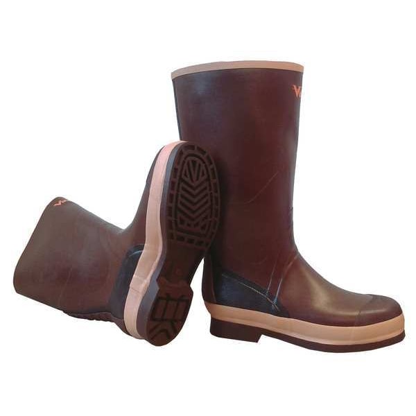 Viking VW23, Unisex Fishing, Food Processing and Agriculture Boots, 9 D, Natural Rubber, 16" Height, Brown - VW23