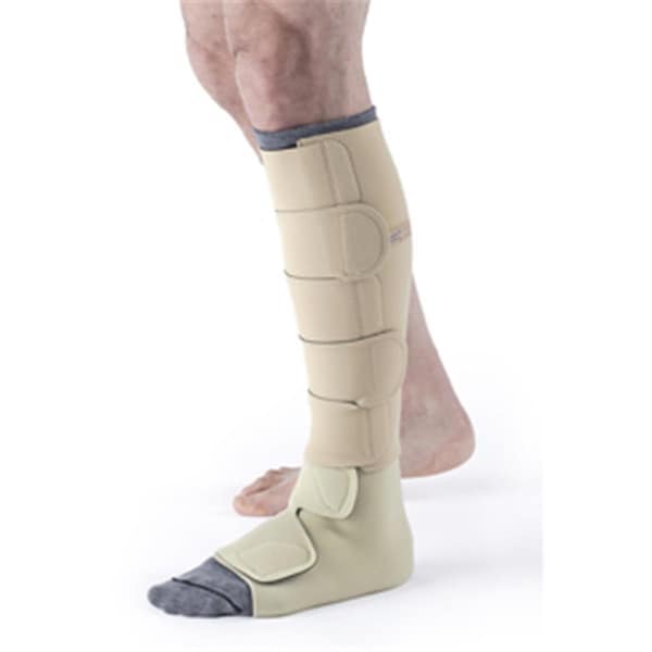 Sigvaris -1414-BKT 20-50 mmHg Low Stretch Compreflex Below Knee with Boot - Beige, Extra Large Tall - SIGVARIS-1414-BKT