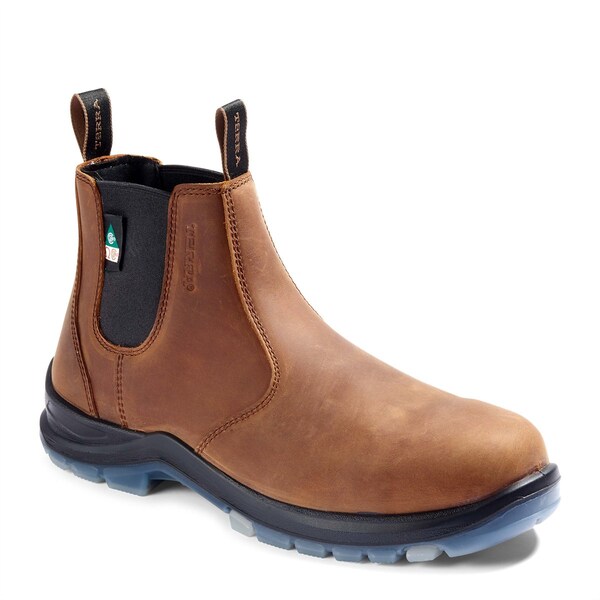 Workwear Outfitters Terra Murphy Chelsea Soft Toe EH Brown Boot Size 10M - R4NSBN-10M