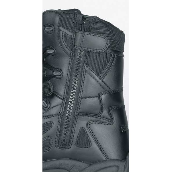 Reebok Rapid Response, Men's 8 in Composite Toe Tactical Boots, Black, 12, W, RB8874 - RB8874