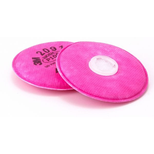 3M Filter, 3M 5000/6000/7000/FF-400 Series, P100, Bayonet, Magenta, 2 Pack - 2091