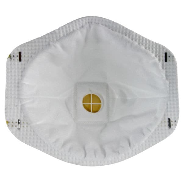 3M N95 Disposable Respirator, 8511, Cool Flow Exhalation Valve, Dual Headstrap, Nose Clip, Pack of 10 - 8511