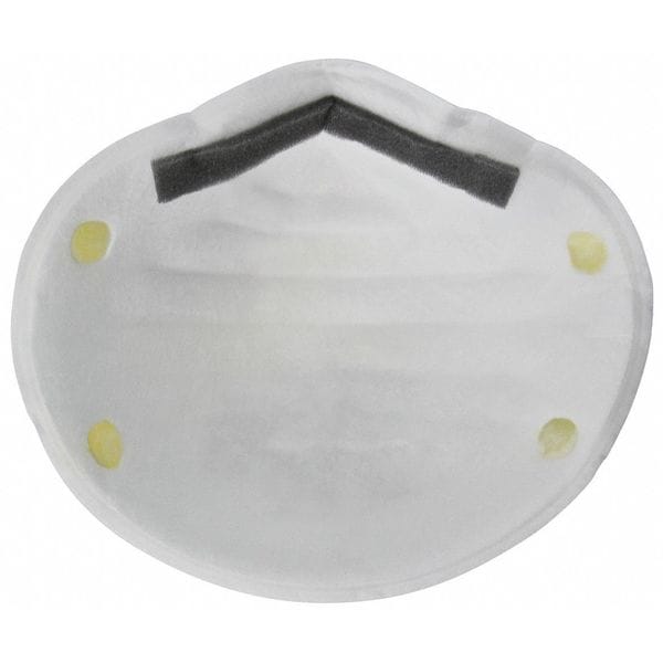 3M N95 Disposable Respirator, 8210, Dual Headstrap, Particulate Respirator, Nose Clip, Pack of 20 - 8210
