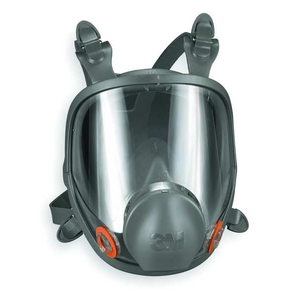 3M Full Facepiece Reusable Respirator, With Cool Flow Valve, 6000 Series, Size Large - 6900