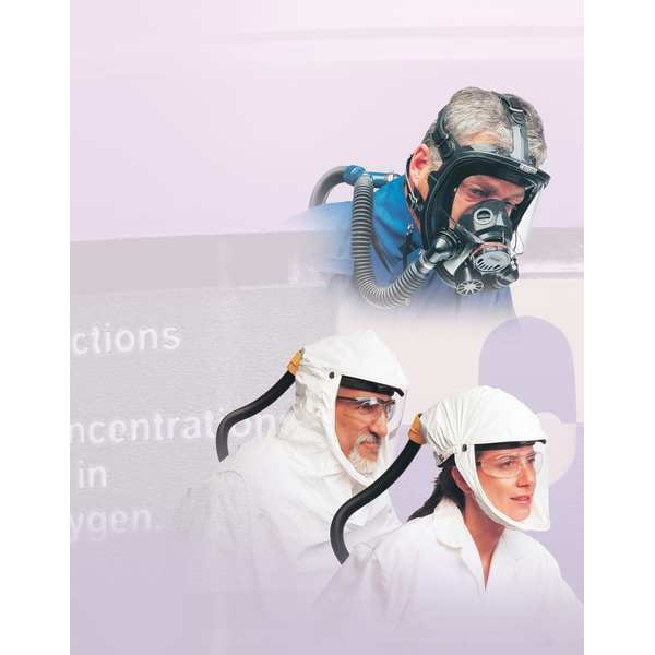Honeywell North Half Mask Respirator, 7700 Series, Threaded, Silicone, NIOSH, Cartridges Not Included, Black, M - 770030M
