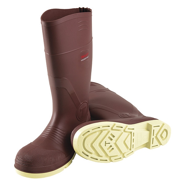 Tingley Men's Knee Boots, Plain Toe, 15" Height, Brick Red, 6 - 93155
