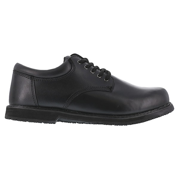 Reebok Men's Oxford Shoe, 18 W, Leather, Black - G1120
