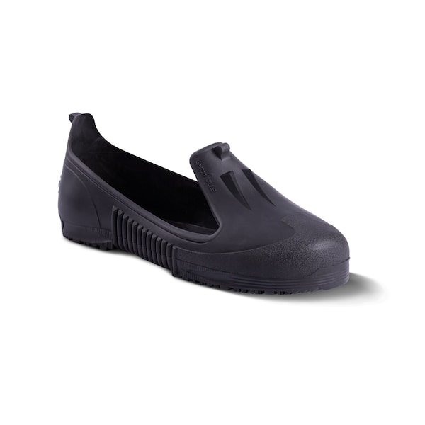 Gaston Mille Overshoe, Plain Toe, 4 in Height, Ribbed Sole, Black, XL - MLOGN-XL