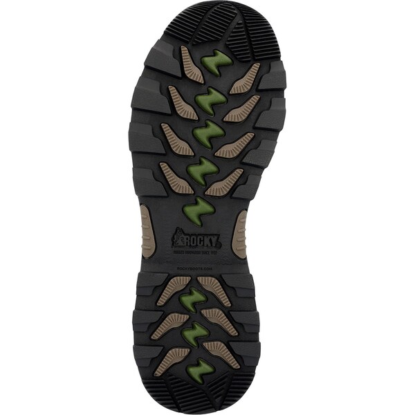 Rocky Men's Outdoor Boot, 13 M, 9 in H, Brown - RKS0656
