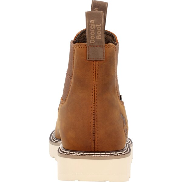 Georgia Core 37, Men's Work Boot, 8.5 M, 6 in Height, Barracuda Gold - GB00694