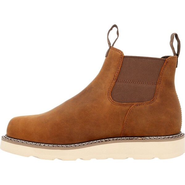 Georgia Core 37, Men's Work Boot, 8.5 M, 6 in Height, Barracuda Gold - GB00694