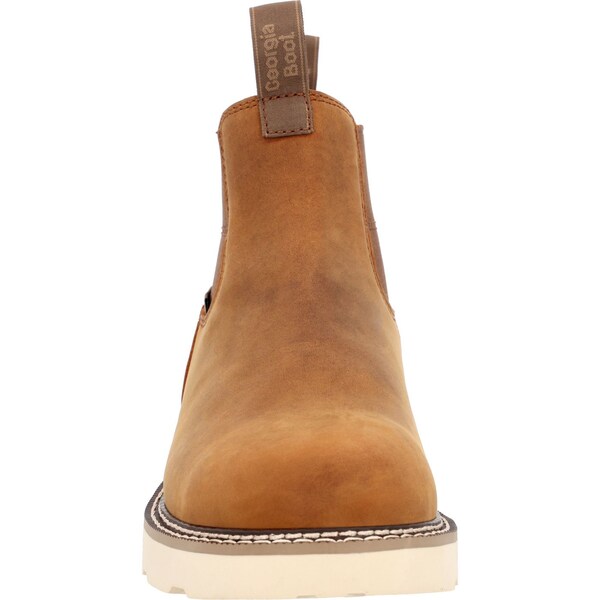 Georgia Core 37, Men's Work Boot, 8.5 M, 6 in Height, Barracuda Gold - GB00694