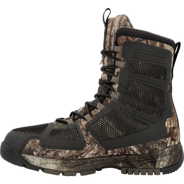Rocky Quickfire 9'' 600G Insulated Outdoor Boot, REALTREE APX, Size 9 M - RKS0652