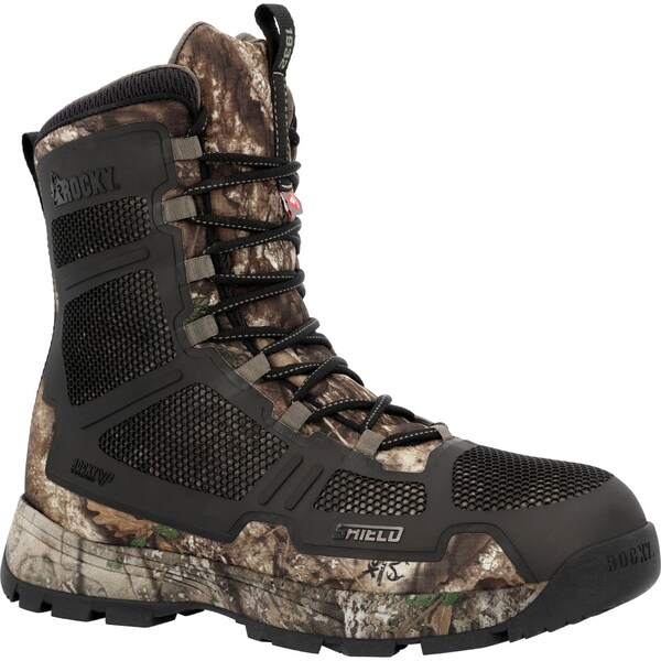 Rocky Quickfire 9'' 600G Insulated Outdoor Boot, REALTREE APX, Size 9 M - RKS0652