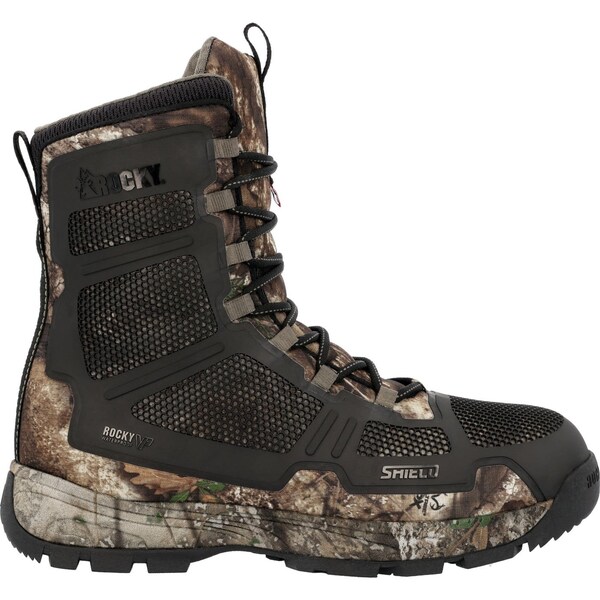 Rocky Quickfire 9'' 600G Insulated Outdoor Boot, REALTREE APX, Size 9 M - RKS0652