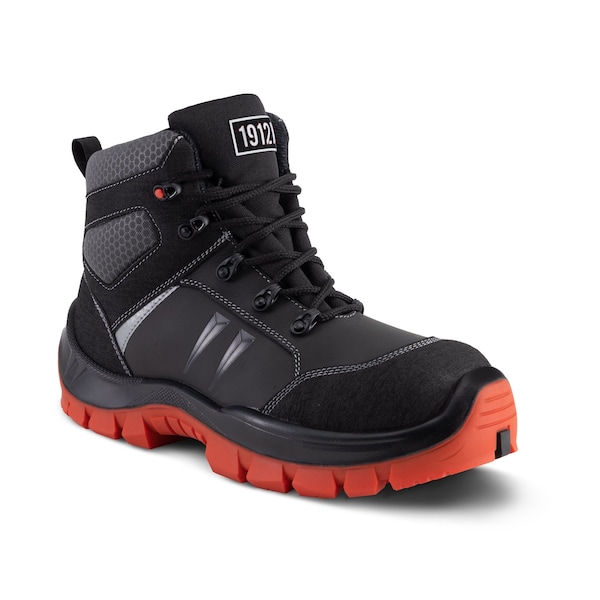 Gaston Mille Men's 6 in Fiberglass Toe Electrician Work Boot, Black, 9, W, PHST3-9 - PHST3-9