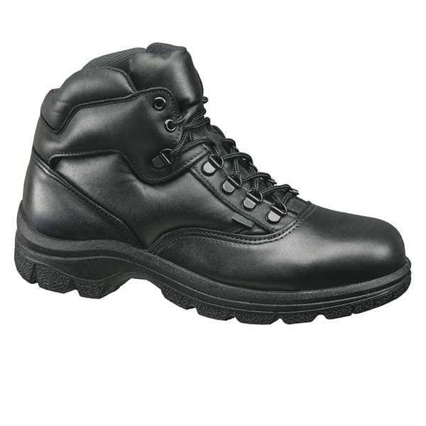Thorogood Shoes Soft Streets, Women's Work Boot, 7 1/2 W, Leather, 6 in Height, Black - 534-6574