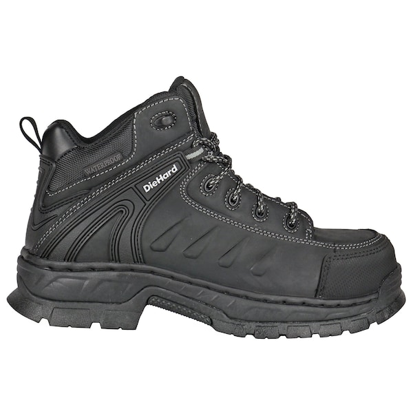 Hoss Boot Co DieHard Squire Work Hiker, Black, 11.5 2E, 2E - DH50115
