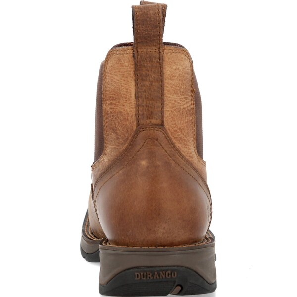 Durango Men's Western Boot, 6.5 M, Leather, 6 in H, Old Town Brown/Tan - DDB0460