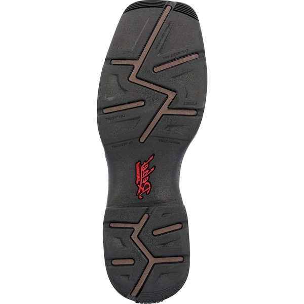 Durango Men's Western Boot, 6.5 M, Leather, 6 in H, Old Town Brown/Tan - DDB0460