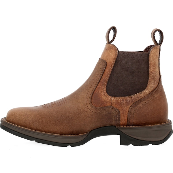 Durango Men's Western Boot, 6.5 M, Leather, 6 in H, Old Town Brown/Tan - DDB0460