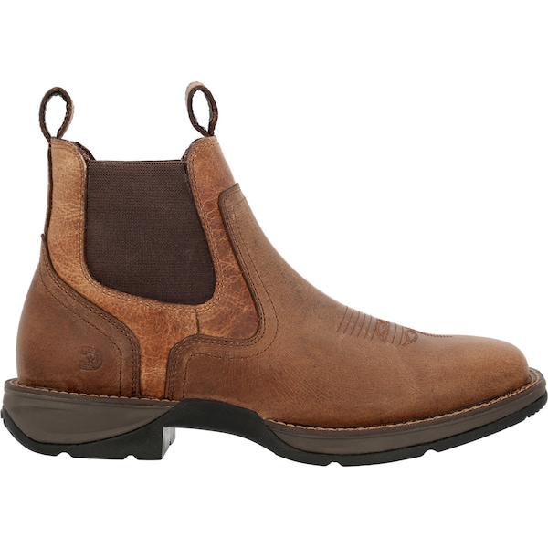 Durango Men's Western Boot, 6.5 M, Leather, 6 in H, Old Town Brown/Tan - DDB0460