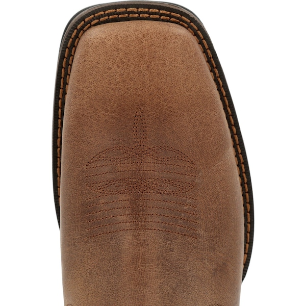 Durango Men's Western Boot, 6.5 M, Leather, 6 in H, Old Town Brown/Tan - DDB0460