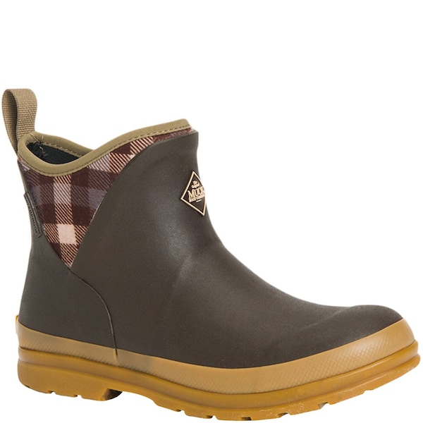 Muck Boot Co Women's Originals Ankle Boot, Plain Toe, 7" Height, Brown, 7 - OAW9PLD  M  070