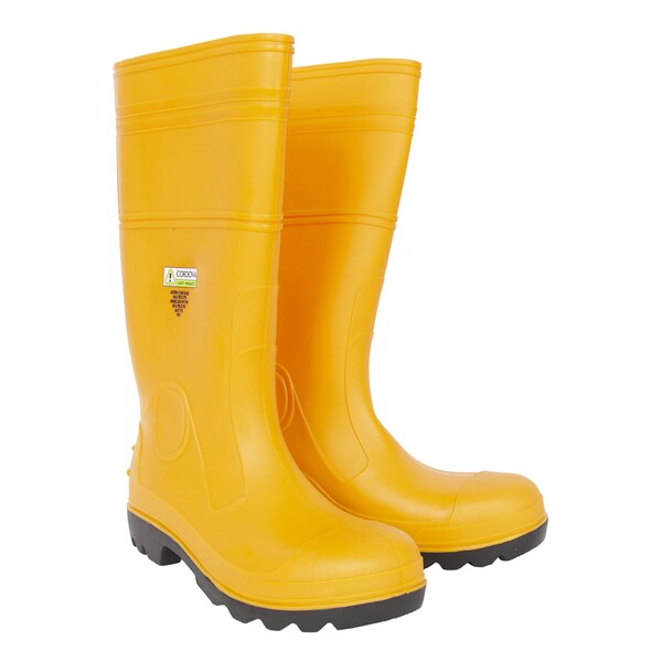 Cordova Boots, PVC, Steel Toe - Size 11 - PB3311