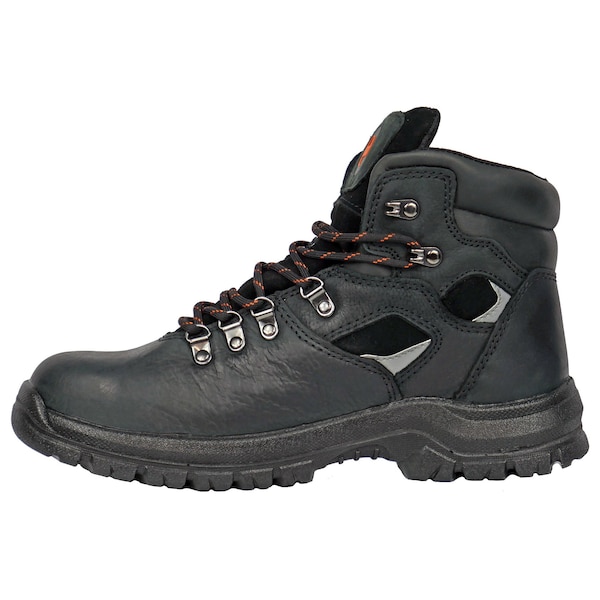 Hoss Boot Co Men's Work Boot, 12 D, Steel Toe, Black, 60122 - 60122