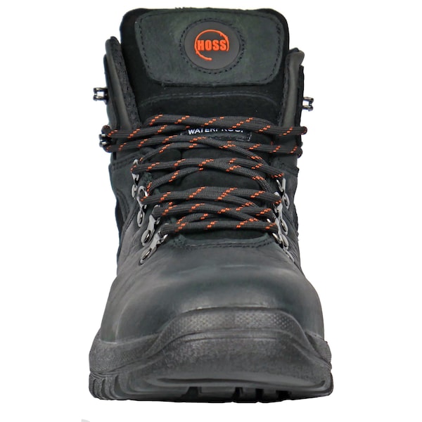 Hoss Boot Co Men's Work Boot, 12 D, Steel Toe, Black, 60122 - 60122