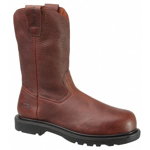 Iron Age Hauler, Men's 11 in Composite Toe Wellington Boot, Brown, 9.5, W, IA0194 - IA0194