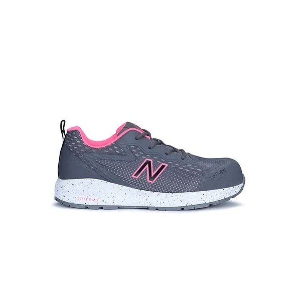 New Balance Women's Athletic Shoe, Gray/Pink, 6 1/2, WIDLOGIGR - WIDLOGIGR-6.5D