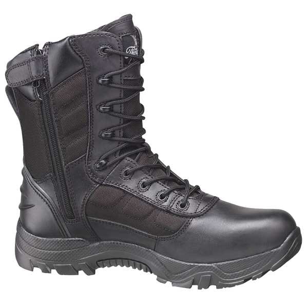 Thorogood Shoes The Deuce, Unisex 8 in Composite Toe 8-Inch Work Boot, Black, 11, M, 8046191 - 804-6191 11M