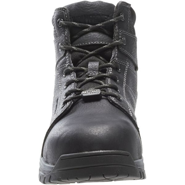 Wolverine Men's 6 in Composite Toe 6-Inch Work Boot, Black, 7 1/2, EW, 10210 - W10210