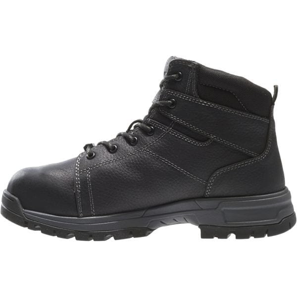 Wolverine Men's 6 in Composite Toe 6-Inch Work Boot, Black, 7 1/2, EW, 10210 - W10210