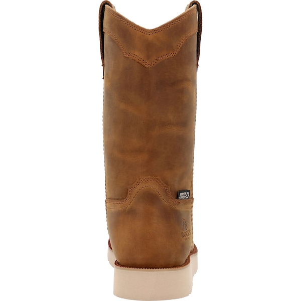 Rocky ROCKY MONOCREPE WEDGE, Men's Work Boot, 11 M, 11 in Height, Crazy Horse - RKK0473