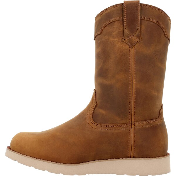 Rocky ROCKY MONOCREPE WEDGE, Men's Work Boot, 11 M, 11 in Height, Crazy Horse - RKK0473