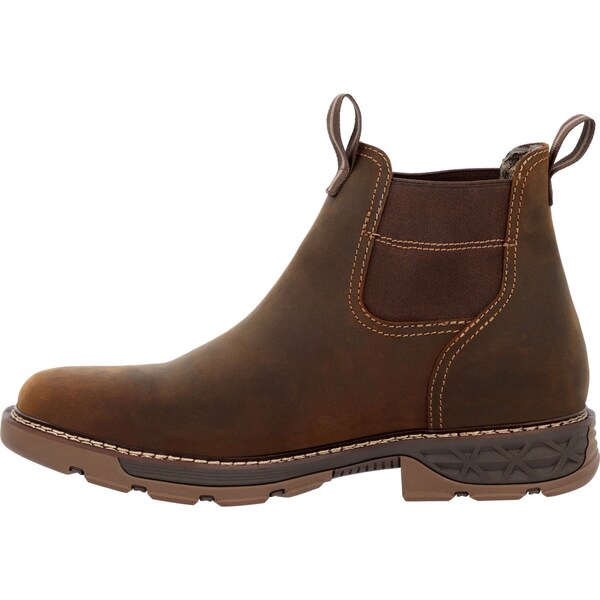Georgia Carbo-Tec FLX, Men's Work Boot, 11.5 M, Leather, 6 in Height, Brown - GB00700